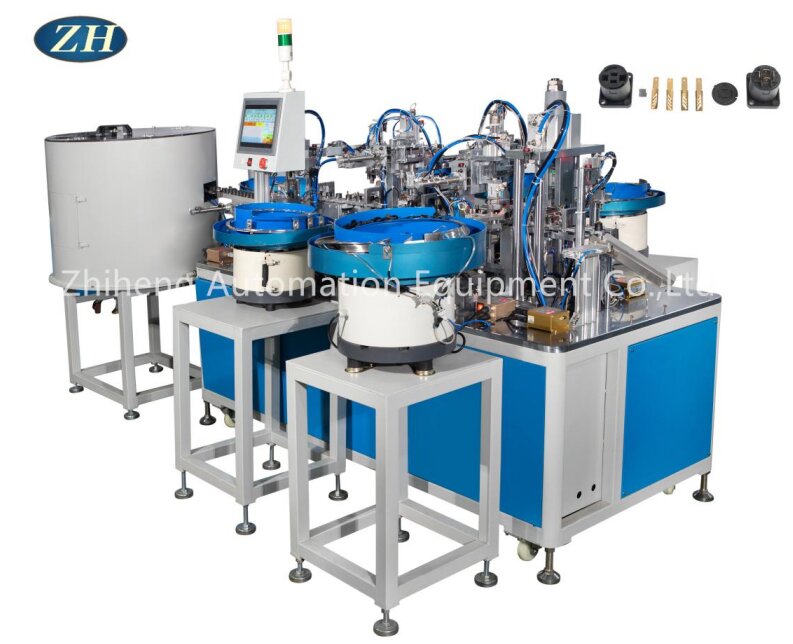 Máquina automática de montagem de insertos fácil de manter