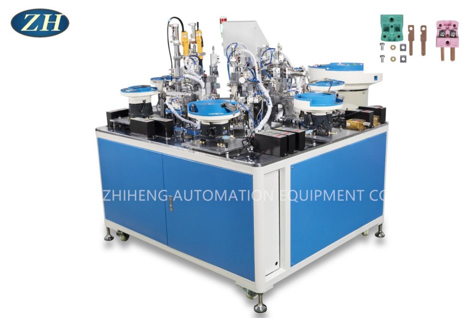 Linha de montagem de plugue automática de alta precisão